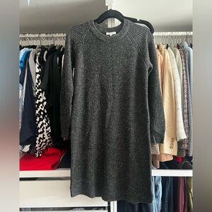 Madewell Charcoal Fall Knit Sweater
